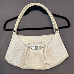 FURLA cream luxury purse